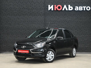 2021 Lada (ВАЗ) Granta I Рестайлинг, чёрный, 780000 рублей, вид 1