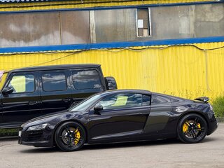 2008 Audi R8 V8 I (Typ 42), чёрный, 4700000 рублей, вид 1