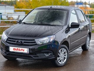 2019 Lada (ВАЗ) Granta I Рестайлинг, чёрный, 480000 рублей, вид 1