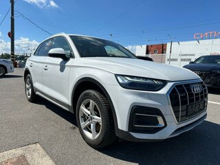 2021 Audi Q5 45 TFSI II (FY) Рестайлинг, белый, 4950000 рублей, вид 1