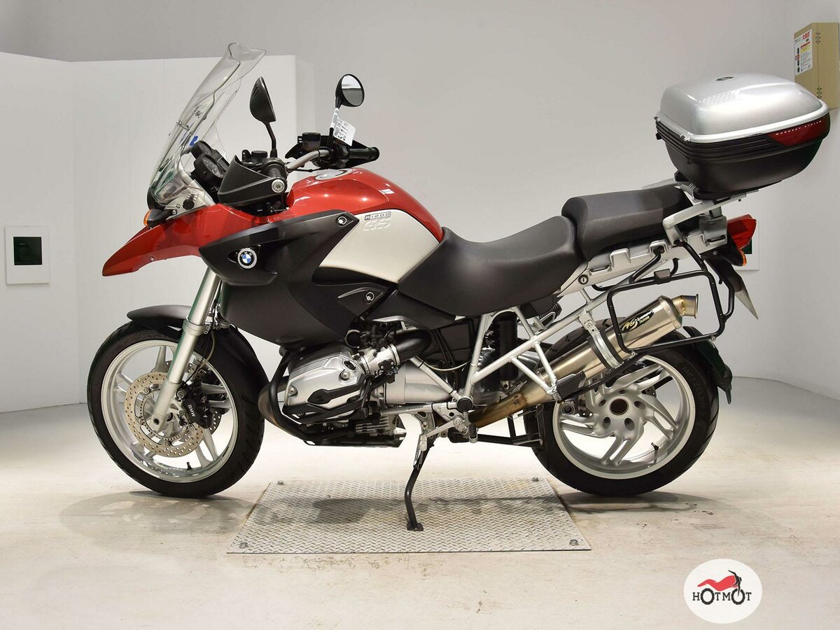 Купить б/у BMW R 1200 GS инжектор 6 передач в Москве красный