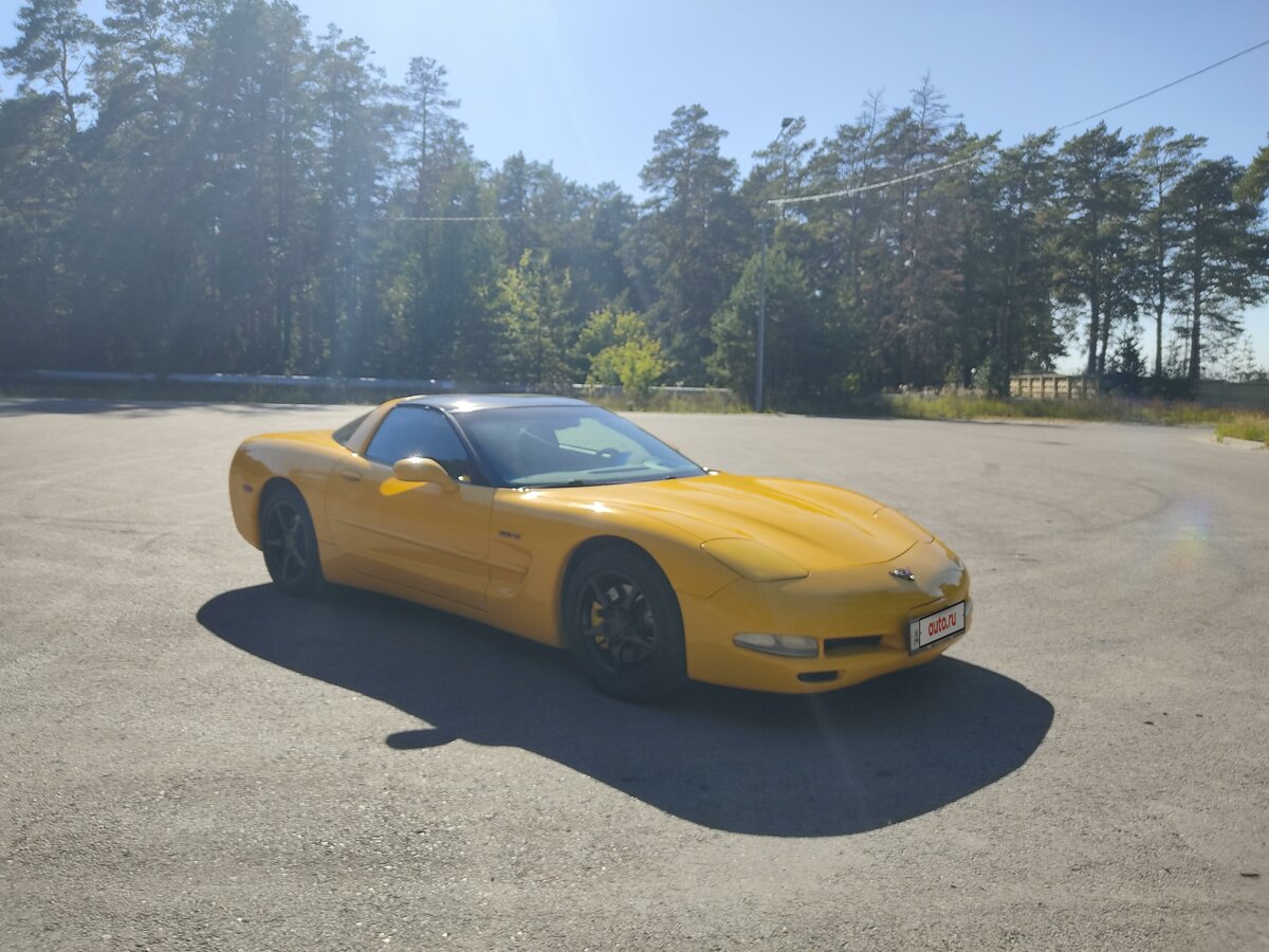 2001 Chevrolet Corvette C5, жёлтый, 2400000 рублей - вид 6.