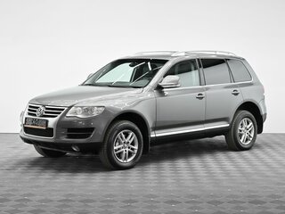 2010 Volkswagen Touareg I Рестайлинг, серый, 1195000 рублей, вид 1