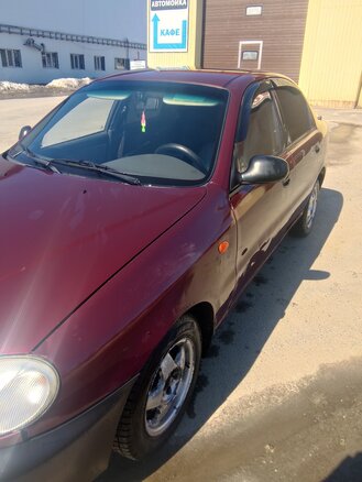 2006 Chevrolet Lanos I, пурпурный, 160000 рублей - вид 1