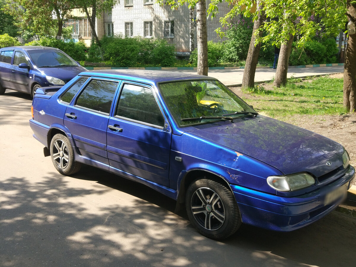 ВАЗ 2115 синяя