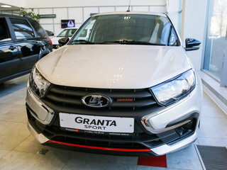 2024 Lada (ВАЗ) Granta Sport I Рестайлинг, серебристый, 1549500 рублей, вид 1