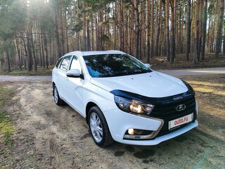 2019 Lada (ВАЗ) Vesta SW I, белый, 1080000 рублей, вид 1