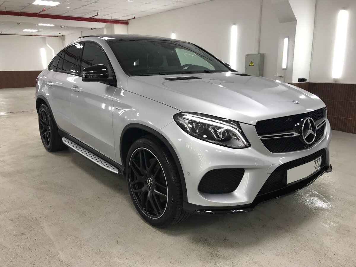 Серый металлик Мерседес GLE