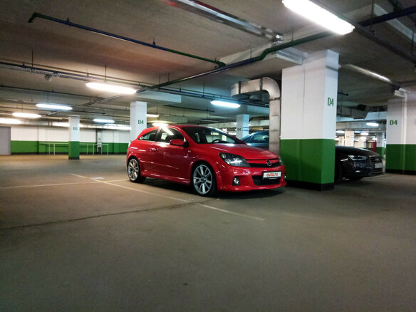 2007 Opel Astra OPC H, красный - вид 12