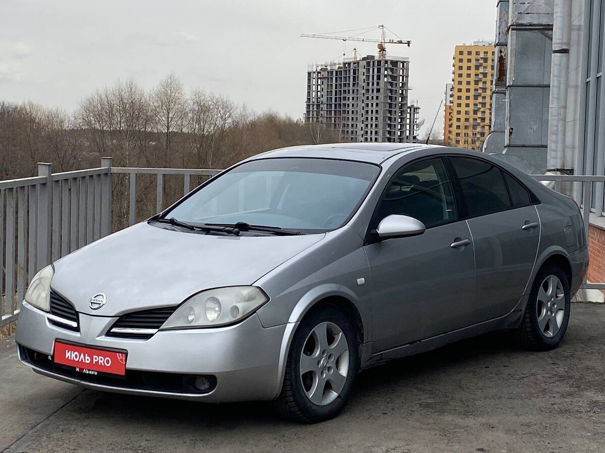 Купить б/у Nissan Primera III (P12) 1.8 MT (116 л.с.) бензин механика в Санкт-Пе