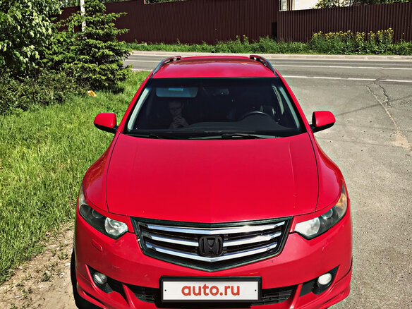 2008 Honda Accord VIII, красный - вид 20