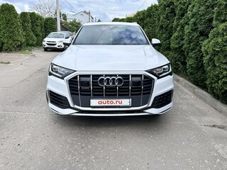 2020 Audi Q7 55 TFSI II (4M) Рестайлинг, белый, 4550000 рублей, вид 1