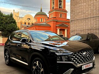 2021 Hyundai Santa Fe IV Рестайлинг, чёрный, 4100000 рублей, вид 1