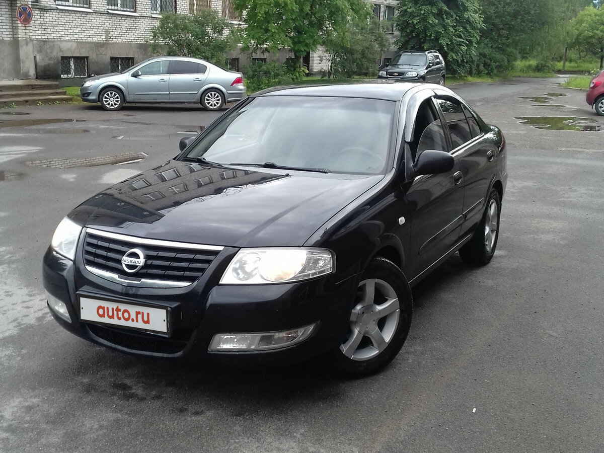 Nissan Almera Classic 2011 чёрный