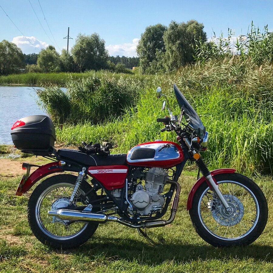 Мотоцикл ява нового образца