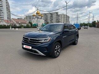2021 Volkswagen Atlas Cross Sport I, синий, 3600000 рублей, вид 1