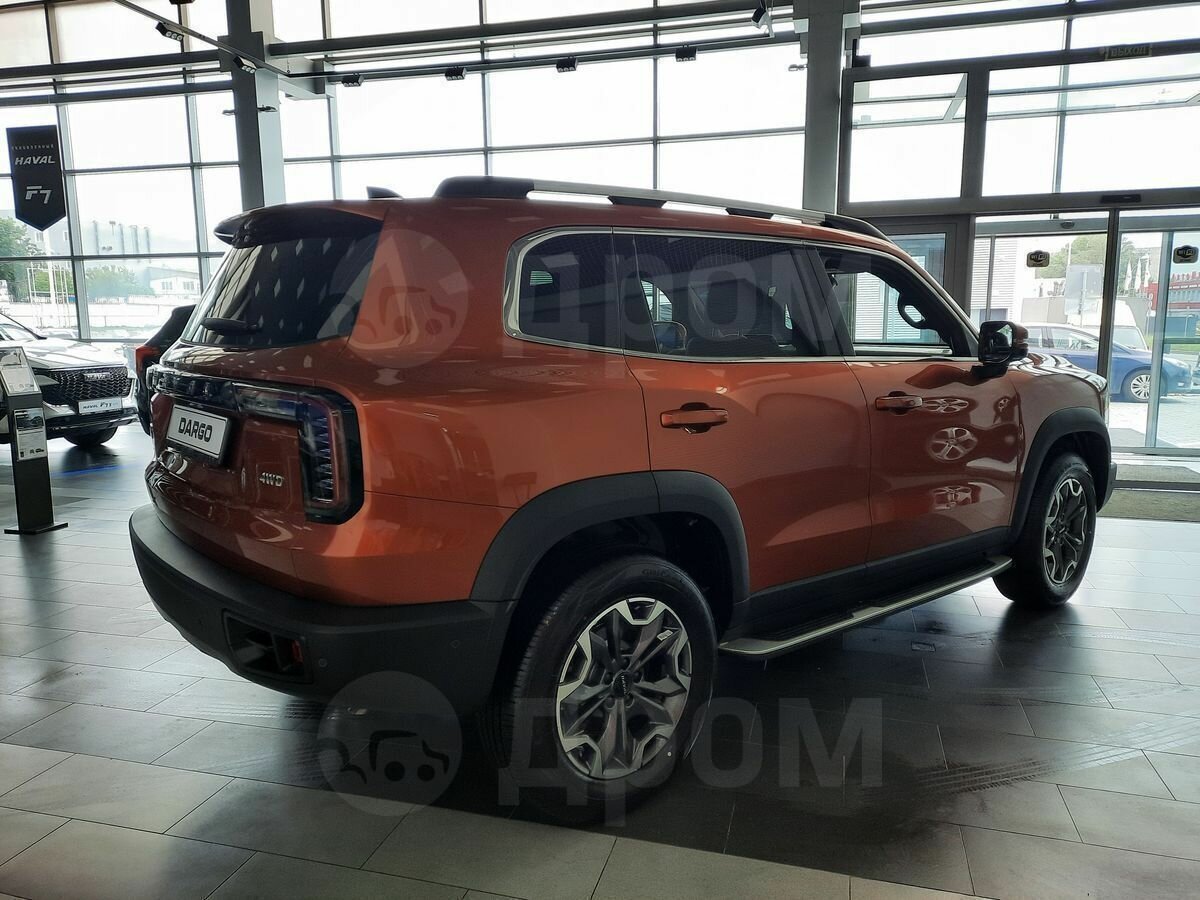 Haval Dargo 2022 оранжевый