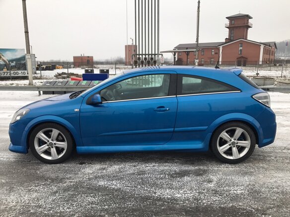 2008 Opel Astra OPC H, голубой - вид 1