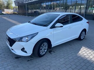 2020 Hyundai Solaris II, белый, 1150000 рублей, вид 1