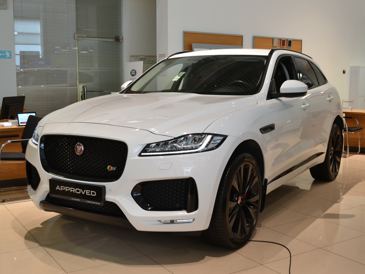 Jaguar f Pace Р±РµР»С‹Р№