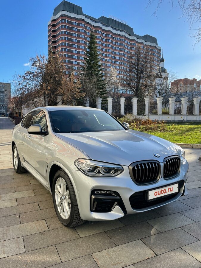 Купить б/у BMW X4 II (G02) M40i 3.0 AT (387 л.с.) 4WD бензин автомат в ...