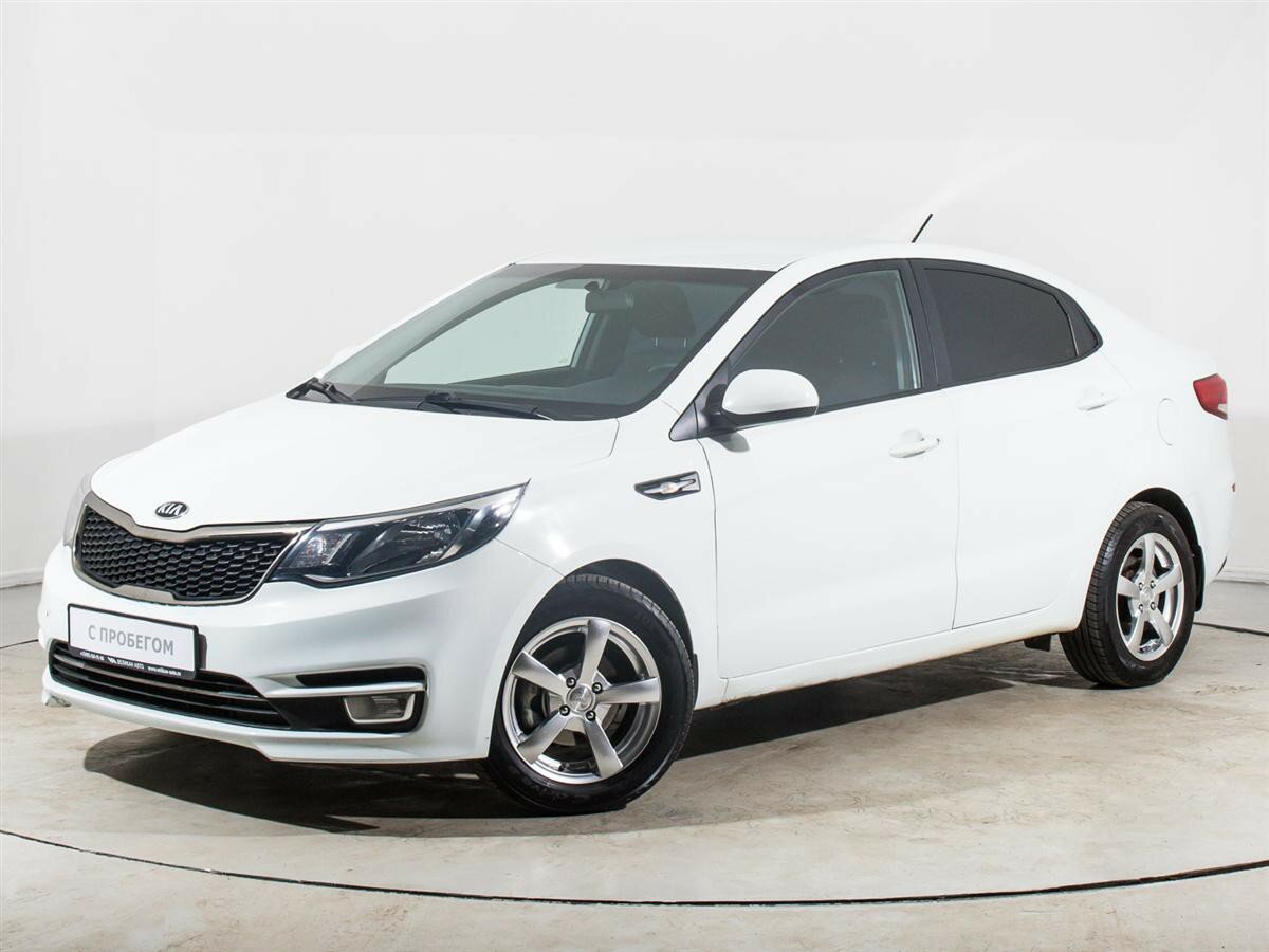 Киа рио 3 2013 фото Купить б/у Kia Rio III Рестайлинг 1.6 AT (123 л.с.) бензин автомат в Москве: бел