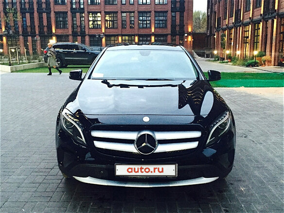 2014 Mercedes-Benz GLA 200 I (X156), чёрный