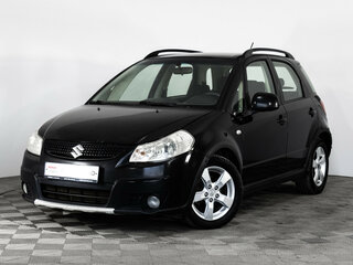 2010 Suzuki SX4 I (Classic) Рестайлинг, чёрный, 575000 рублей, вид 1