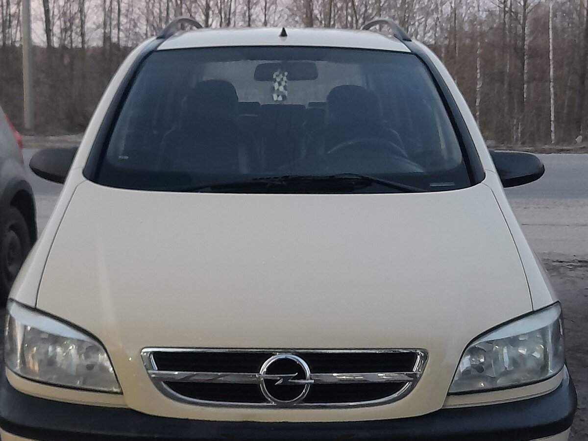 Купить б/у Opel Zafira A Рестайлинг 1.6 MT (101 л.с.) бензин механика в ...