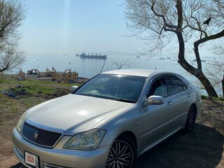 2004 Toyota Crown XII (S180), серебристый, 1250000 рублей, вид 1
