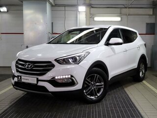 2018 Hyundai Santa Fe III Рестайлинг, белый, 3000000 рублей, вид 1