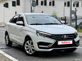 2023 Lada (ВАЗ) Vesta I Рестайлинг (NG), белый, 1390000 рублей, вид 1