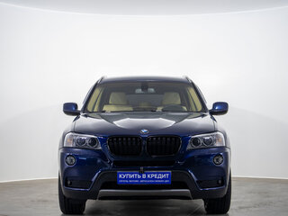 2012 BMW X3 28i xDrive II (F25), синий, 1959000 рублей, вид 1