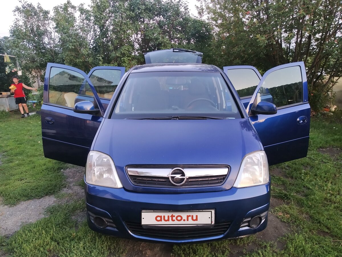 Купить б/у Opel Meriva A Рестайлинг 1.6 AMT (105 л.с.) бензин робот в ...