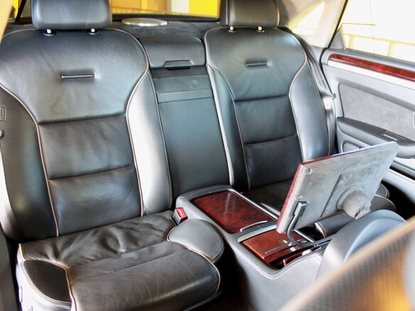 2006 Audi A8 II (D3) Рестайлинг, чёрный - вид 11