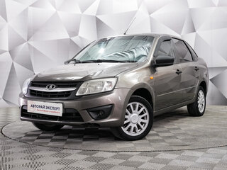 2017 Lada (ВАЗ) Granta I, коричневый, 448000 рублей, вид 1