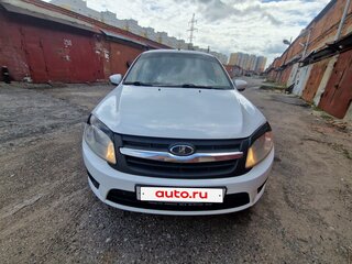 2015 Lada (ВАЗ) Granta I, белый, 395000 рублей, вид 1
