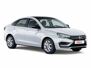 2024 Lada (ВАЗ) Vesta I Рестайлинг (NG), белый, 1960000 рублей, вид 1