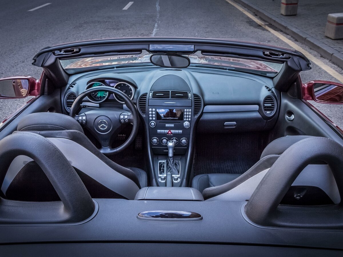 Mercedes slk r171 снятие магнитолы