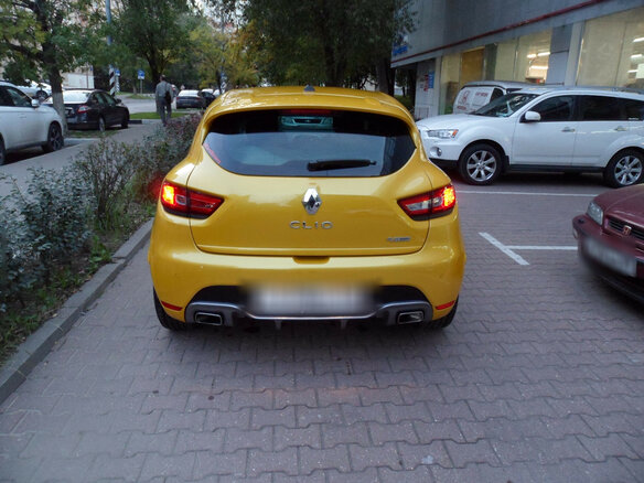 2014 Renault Clio RS IV, жёлтый - вид 3