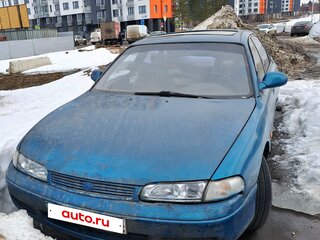 1992 Mazda 626 IV (GE), голубой, 100000 рублей, вид 1