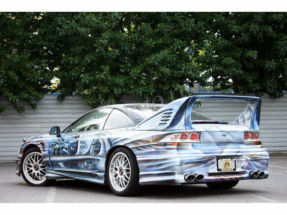 1992 Dodge Stealth, белый - вид 2