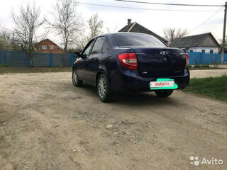 2012 Lada (ВАЗ) Granta I, синий, 390000 рублей, вид 4