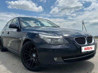 2008 BMW 5 серии 525i V (E60/E61) Рестайлинг, синий, 1325000 рублей, вид 1