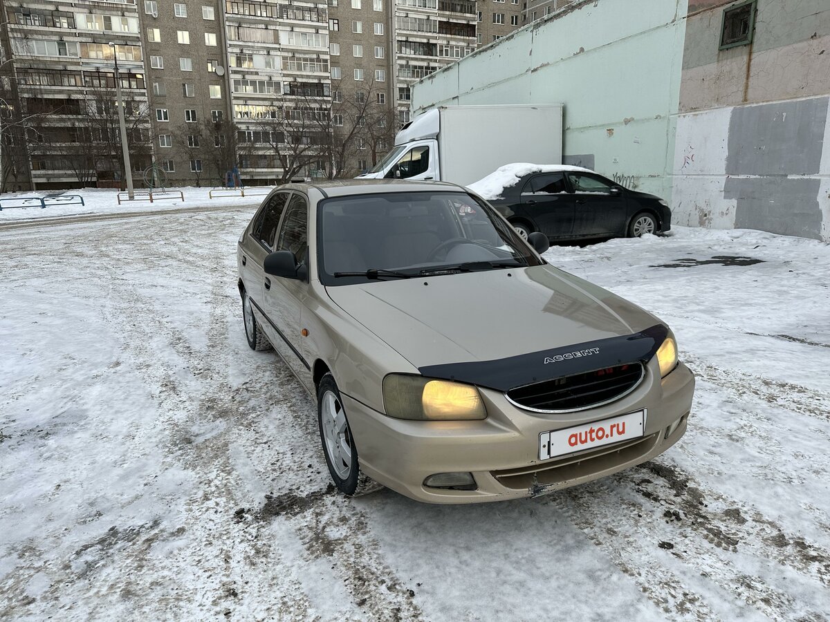 Купить б/у Hyundai Accent II ТагАЗ 1.5 MT (102 л.с.) бензин механика в ...