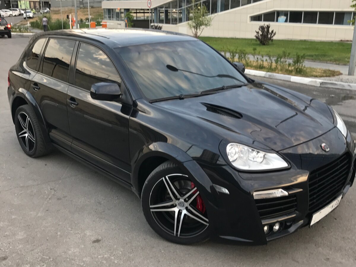 Porsche Cayenne 2008 4 8 Black