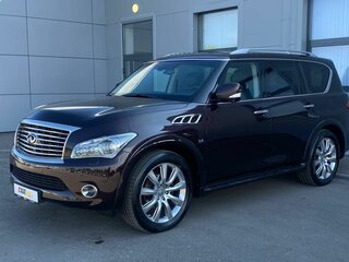 2014 Infiniti QX80 I Рестайлинг, красный, 2460000 рублей, вид 1