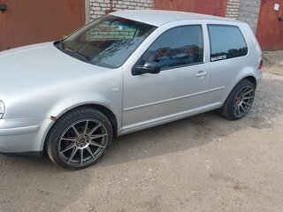 1999 Volkswagen Golf IV, серебристый, 360000 рублей, вид 1
