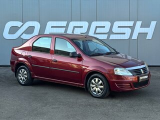 2012 Renault Logan I Рестайлинг, красный, 519000 рублей, вид 1