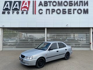 2008 Hyundai Accent ТагАЗ II, серебристый, 427000 рублей, вид 1